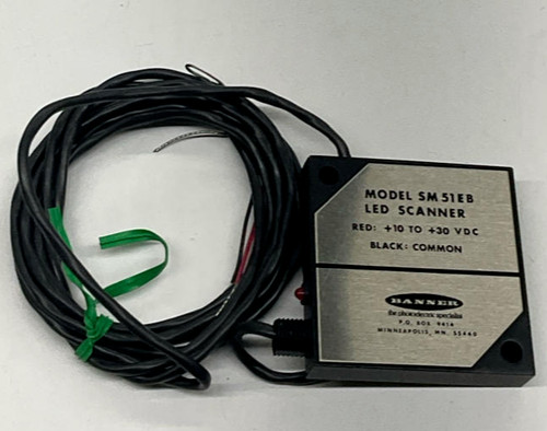 Banner sm51eb led scanner - banner,